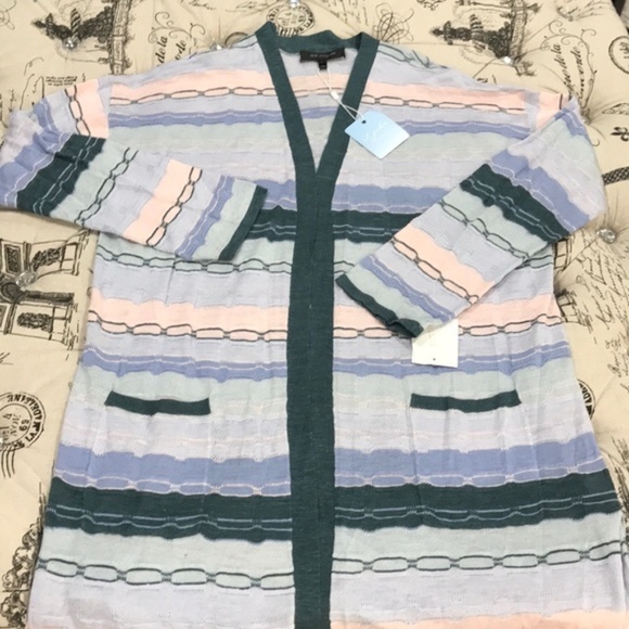 ST. JOHN Modern Heritage Chain Knit Cardigan - Picture 5 of 7